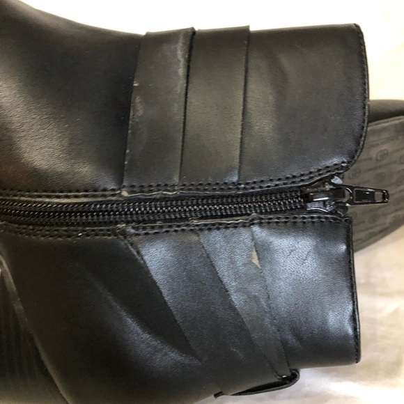 Giani Bernini Caiae Black Ankle Boot 8.5M - Picture 5 of 5